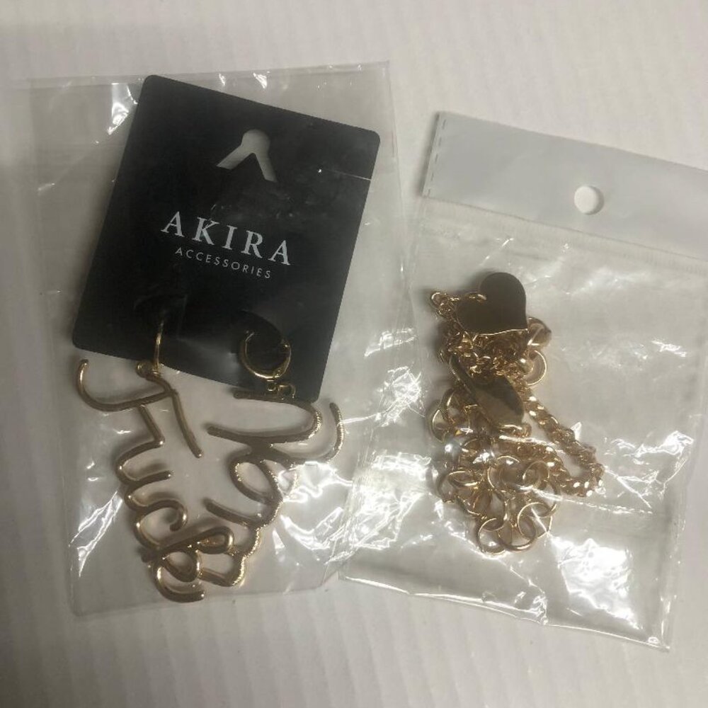 AKIRA BAD LANGUAGE FASHION JEWELRY - Picture 2 of 6